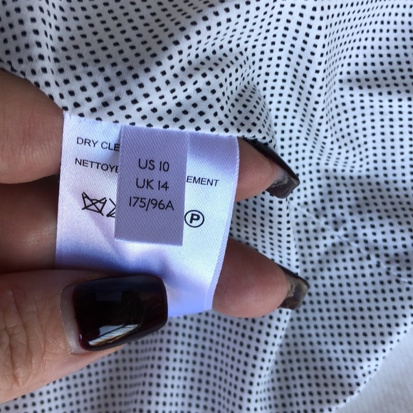 ANTHROPOLOGIE Jacket NEVE Blazer Utility White Cotton Twill Pockets Lined - Picture 7 of 8